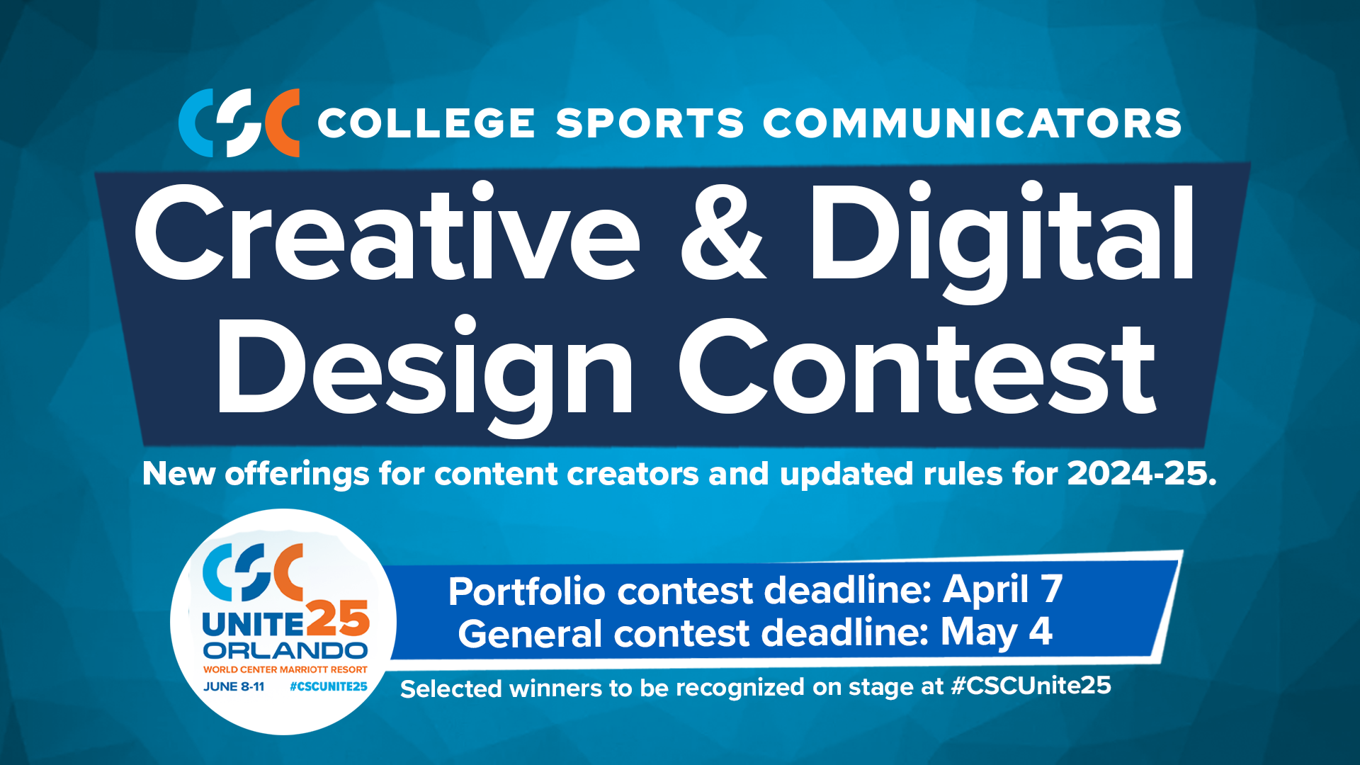 2024-25 Creative & Digital Design Contest